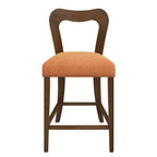 Taburete de mostrador sin brazos de tela, juego de 2 – Varios colores disponibles