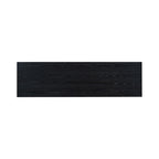 Mesa Consola de 150 cm, Natural/Negro, MDF + Chapa de Roble, Requiere Ensamblaje por 1 Persona, Recibidor y Sala de Estar