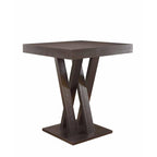 Mesa Alta Cuadrada, Capuchino, 2 a 4 Asientos
