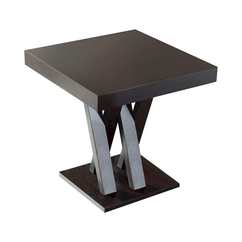 Mesa Alta Cuadrada, Capuchino, 2 a 4 Asientos