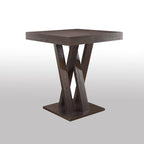 Mesa Alta Cuadrada, Capuchino, 2 a 4 Asientos
