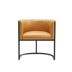 Silla de comedor de polipiel, estilo Art Decó, juego de 2 – Guijarro / Blanco / Marrón claro / Camel / Negro