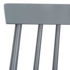 Taburete de bar Spindle Farmhouse en negro/gris/natural/blanco, juego de 2
