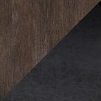 Sillón decorativo – Tela / Piel sintética, Madera y metal, Un solo asiento