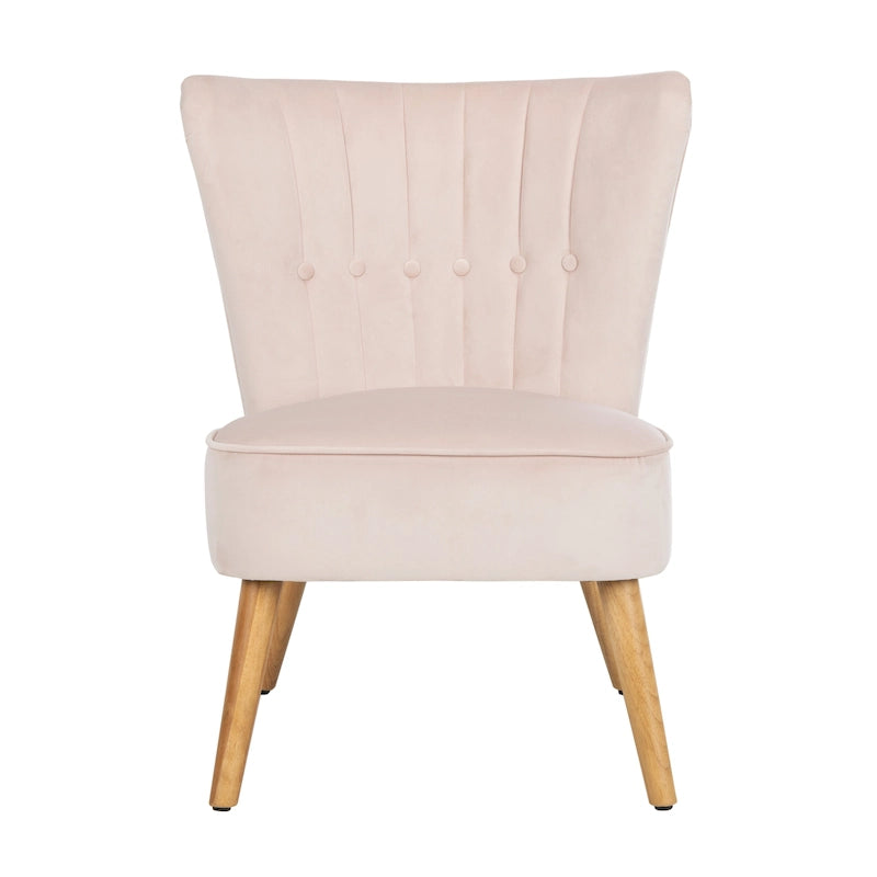 Sillón individual auxiliar de terciopelo de mediados de siglo color azul pizarra, rosa empolvado y malva