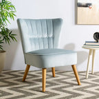 SAFAVIEH Adela Mid-Century Accent Chair - 25.6 x 27.2 x 31.1 - 26Wx27Dx31H