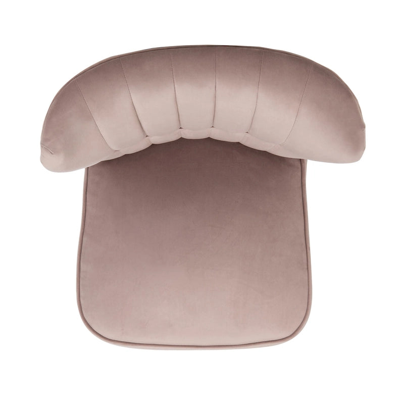 Sillón individual auxiliar de terciopelo de mediados de siglo color azul pizarra, rosa empolvado y malva