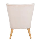 Sillón individual auxiliar de terciopelo de mediados de siglo color azul pizarra, rosa empolvado y malva
