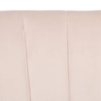 Sillón individual auxiliar de terciopelo de mediados de siglo color azul pizarra, rosa empolvado y malva