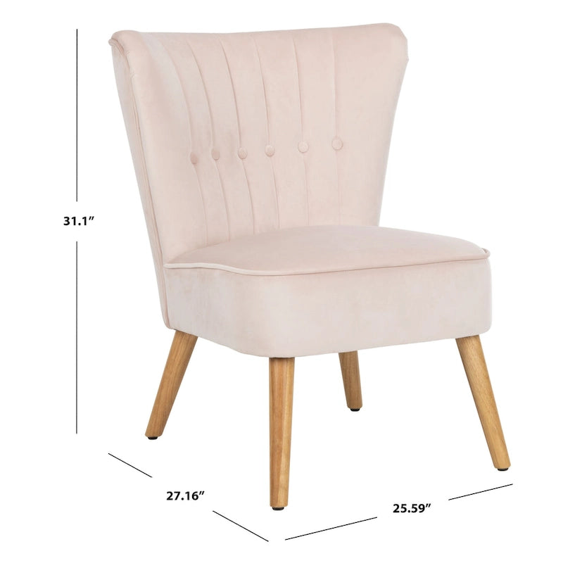 Sillón individual auxiliar de terciopelo de mediados de siglo color azul pizarra, rosa empolvado y malva