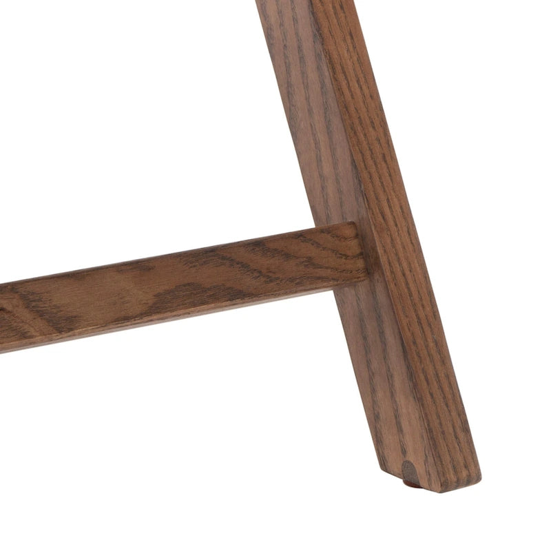 Silla de comedor plegable de ratán nogal/negro/blanco/natural (juego de 2)
