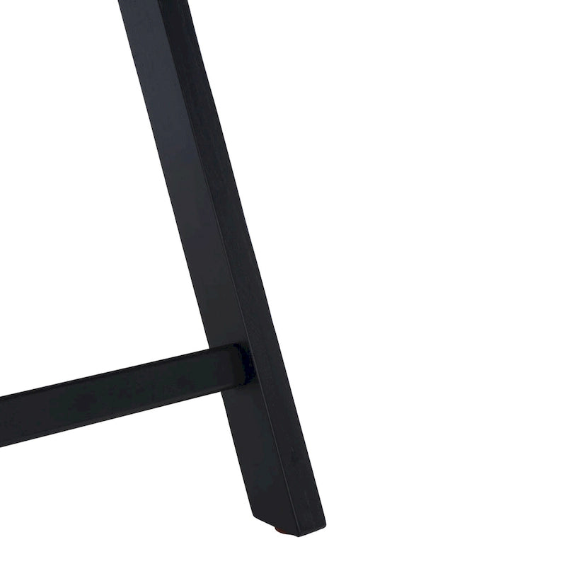 Silla de comedor plegable de ratán nogal/negro/blanco/natural (juego de 2)