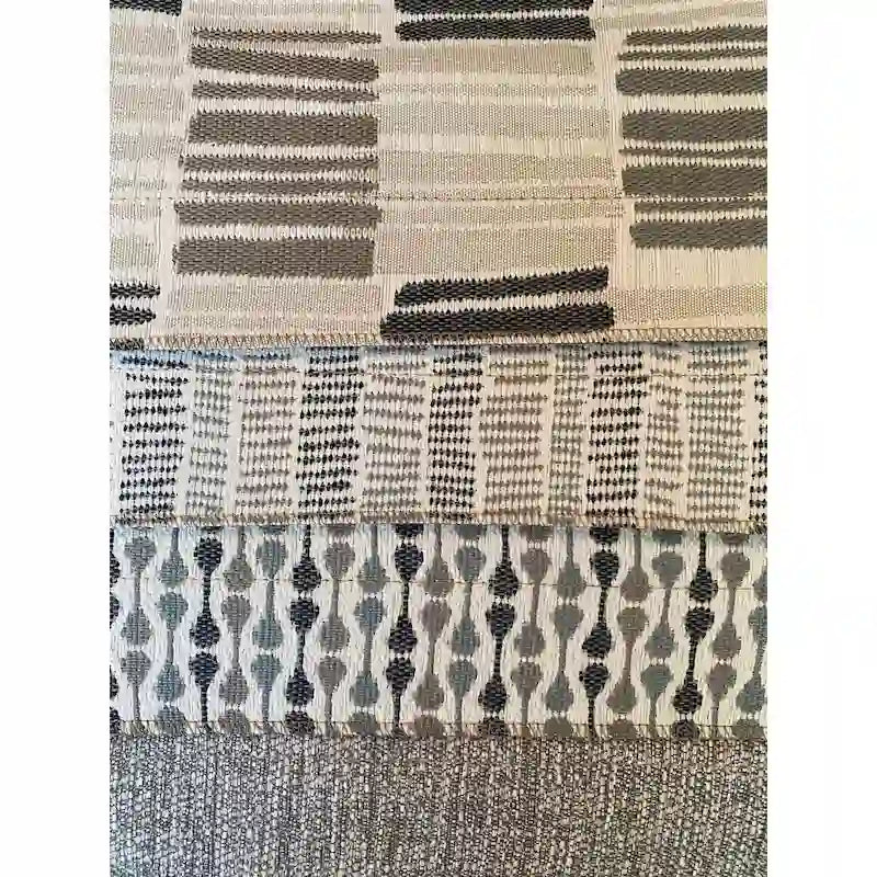 Sofá seccional en forma de L de 3 piezas y 3 asientos, gris claro