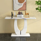 Mesa alta industrial blanca/negra, rectangular, para 2 personas, 120 x 46 x 75 cm