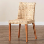 Silla de comedor Honey Bohemian Wingback para 1 persona
