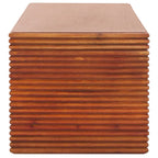 Mesa de centro natural y dorada, 1 pieza